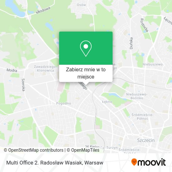 Mapa Multi Office 2. Radosław Wasiak