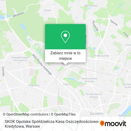 Mapa SKOK Opolska Spółdzielcza Kasa Oszczędnościowo-Kredytowa