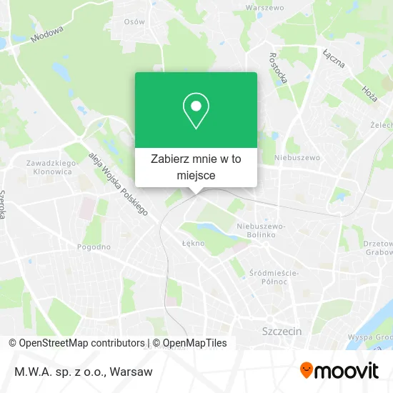 Mapa M.W.A. sp. z o.o.