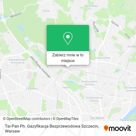 Mapa Tai-Pan Ph. Gazyfikacja Bezprzewodowa Szczecin