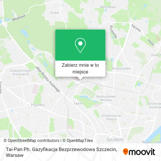 Mapa Tai-Pan Ph. Gazyfikacja Bezprzewodowa Szczecin
