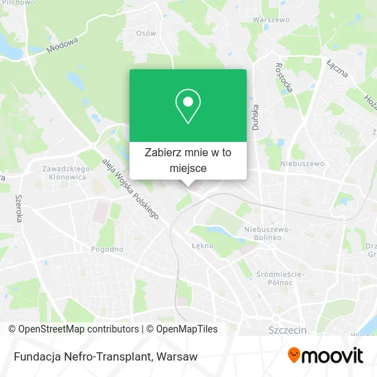 Mapa Fundacja Nefro-Transplant