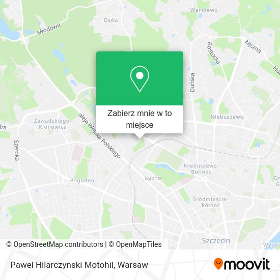 Mapa Pawel Hilarczynski Motohil