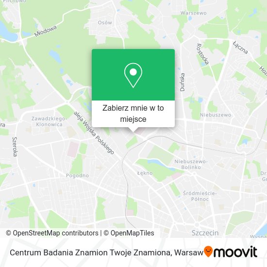 Mapa Centrum Badania Znamion Twoje Znamiona