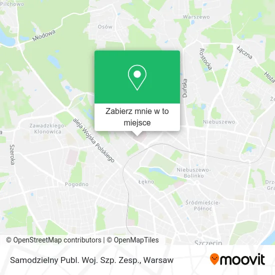 Mapa Samodzielny Publ. Woj. Szp. Zesp.