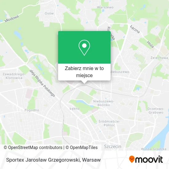 Mapa Sportex Jarosław Grzegorowski