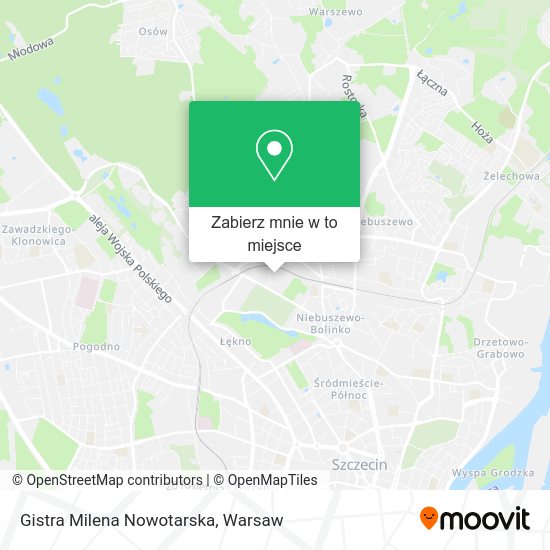 Mapa Gistra Milena Nowotarska