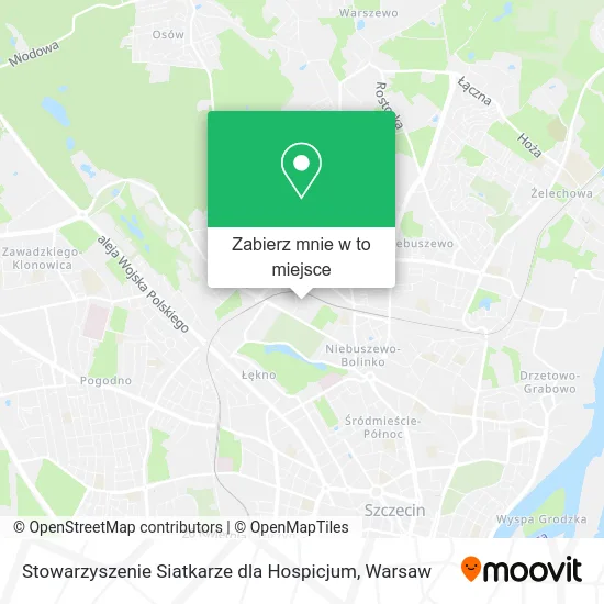 Mapa Stowarzyszenie Siatkarze dla Hospicjum