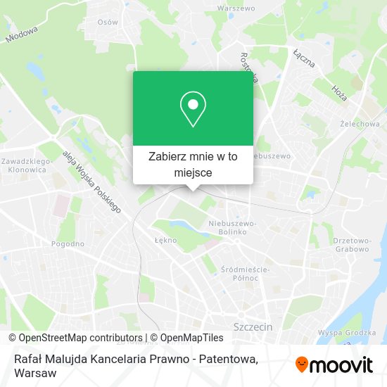 Mapa Rafał Malujda Kancelaria Prawno - Patentowa