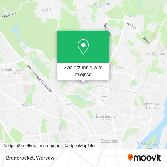 Mapa Brandrocket