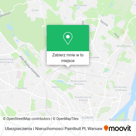 Mapa Ubezpieczenia i Nieruchomosci Paintbull Pl