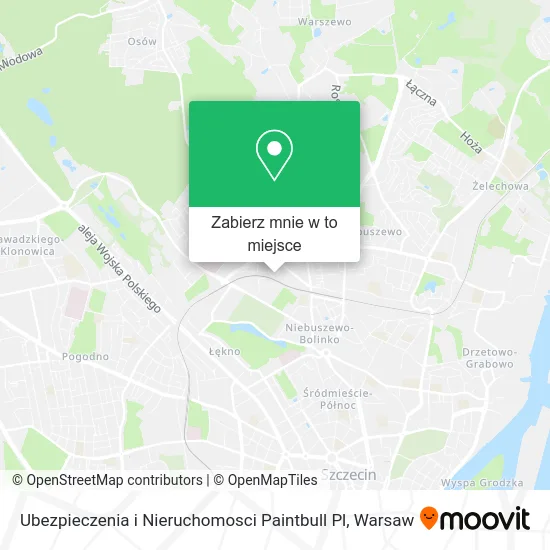 Mapa Ubezpieczenia i Nieruchomosci Paintbull Pl