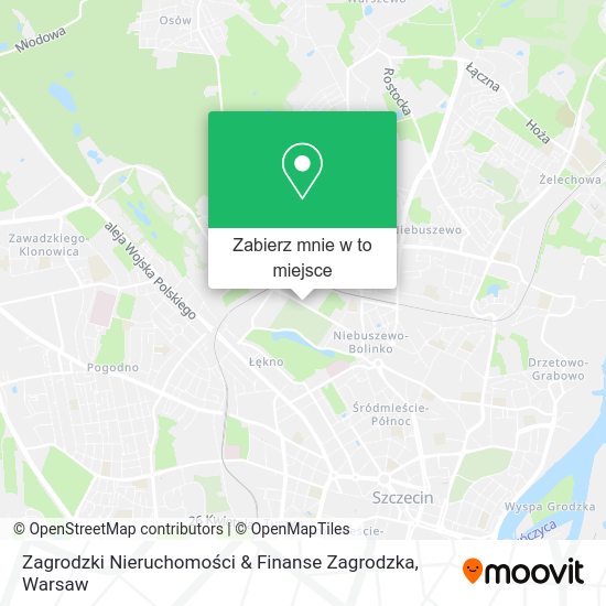 Mapa Zagrodzki Nieruchomości & Finanse Zagrodzka