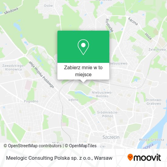 Mapa Meelogic Consulting Polska sp. z o.o.