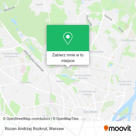 Mapa Rozan Andrzej Rozkrut