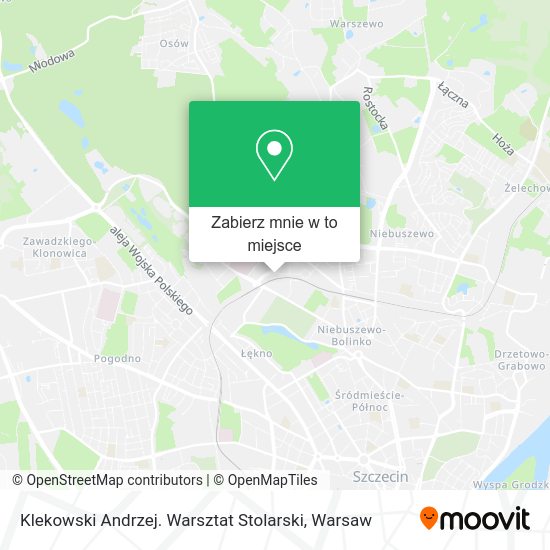 Mapa Klekowski Andrzej. Warsztat Stolarski