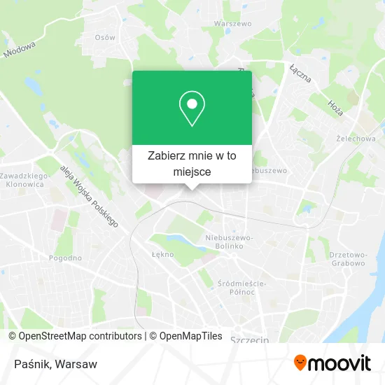 Mapa Paśnik