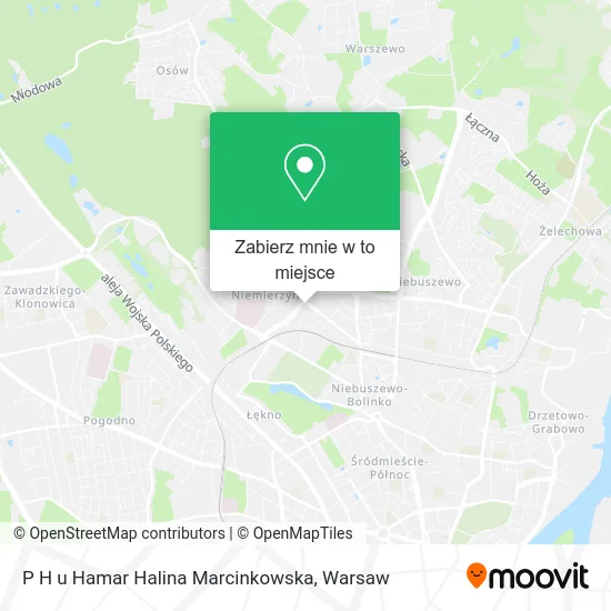 Mapa P H u Hamar Halina Marcinkowska