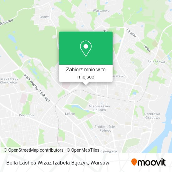 Mapa Bella Lashes Wizaz Izabela Bączyk