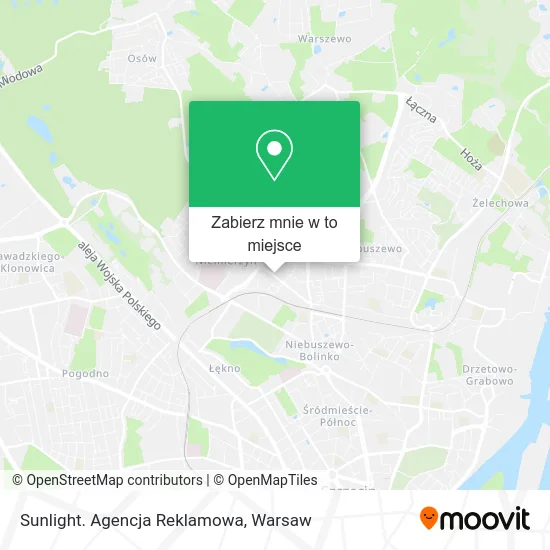 Mapa Sunlight. Agencja Reklamowa
