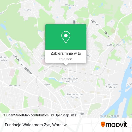 Mapa Fundacja Waldemara Zys