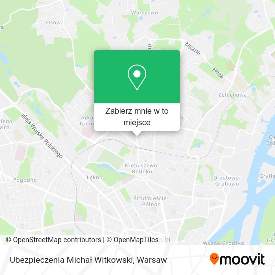 Mapa Ubezpieczenia Michał Witkowski