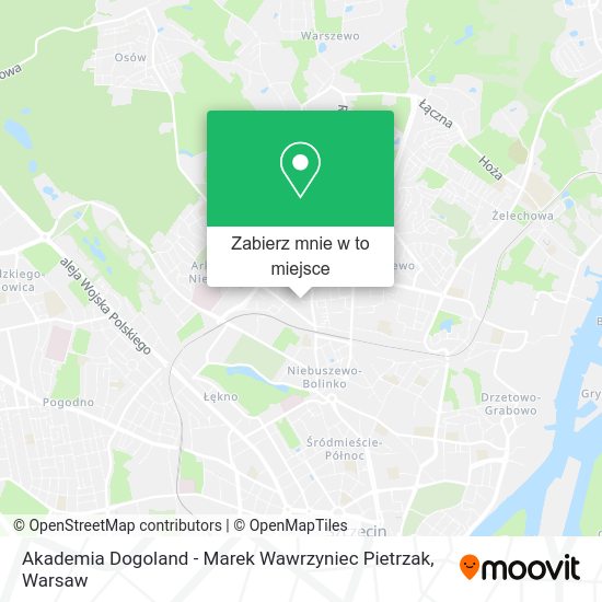 Mapa Akademia Dogoland - Marek Wawrzyniec Pietrzak