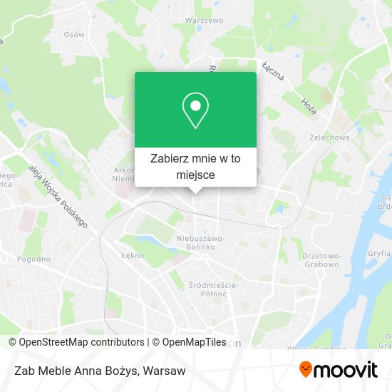 Mapa Zab Meble Anna Bożys