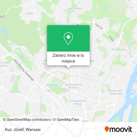 Mapa Kuc Józef