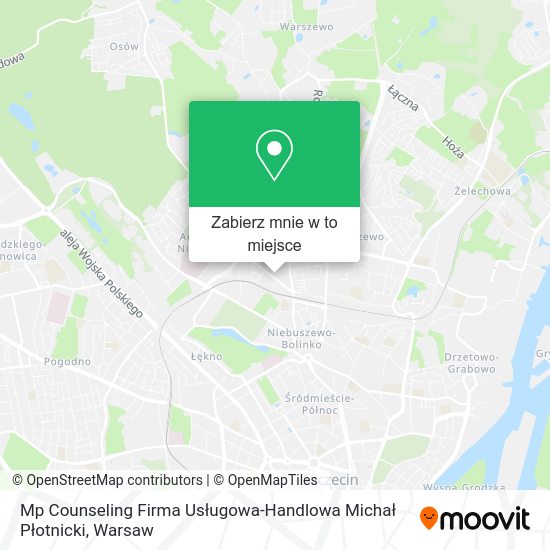 Mapa Mp Counseling Firma Usługowa-Handlowa Michał Płotnicki