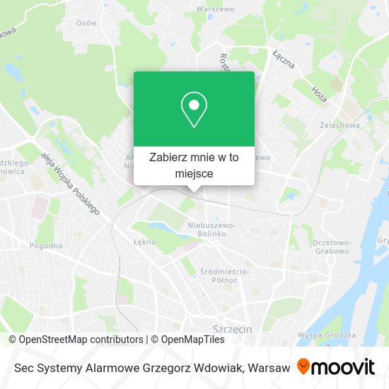 Mapa Sec Systemy Alarmowe Grzegorz Wdowiak