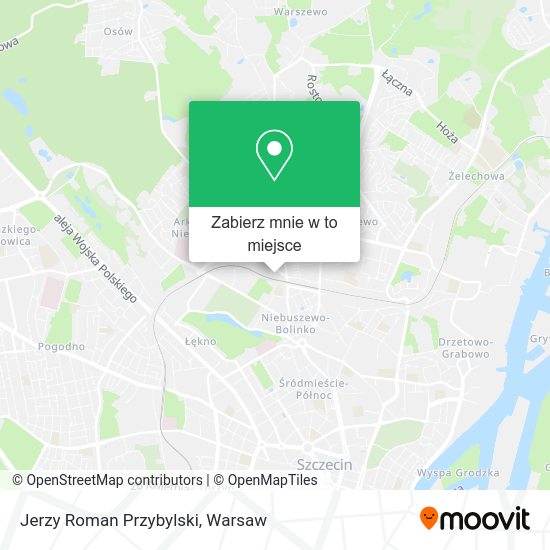 Mapa Jerzy Roman Przybylski