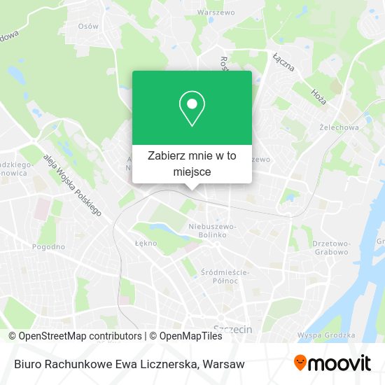 Mapa Biuro Rachunkowe Ewa Licznerska