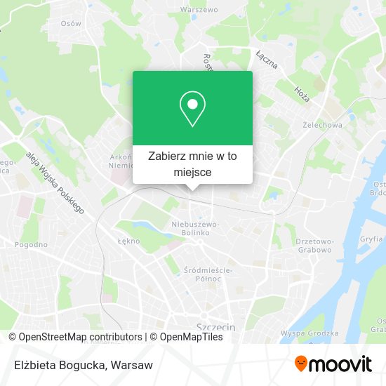 Mapa Elżbieta Bogucka