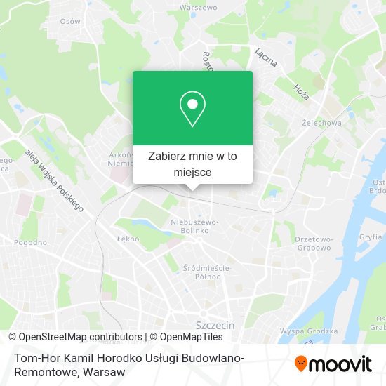 Mapa Tom-Hor Kamil Horodko Usługi Budowlano-Remontowe