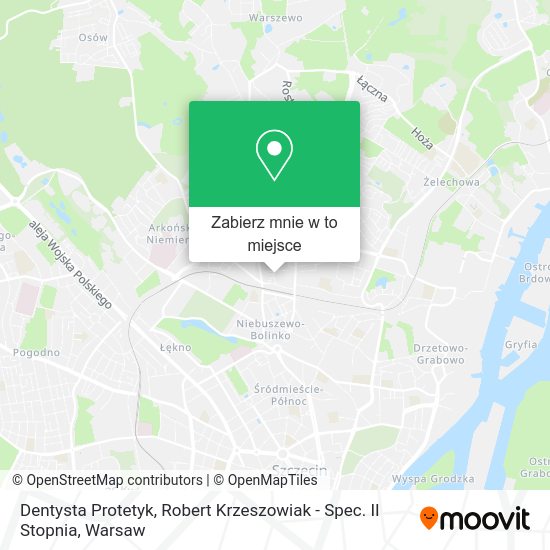 Mapa Dentysta Protetyk, Robert Krzeszowiak - Spec. II Stopnia