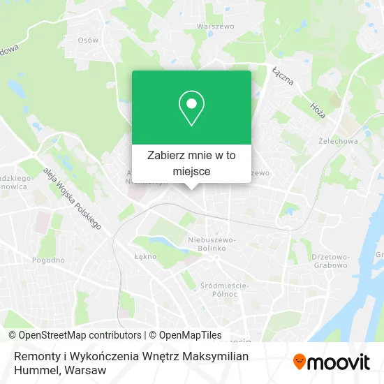 Mapa Remonty i Wykończenia Wnętrz Maksymilian Hummel