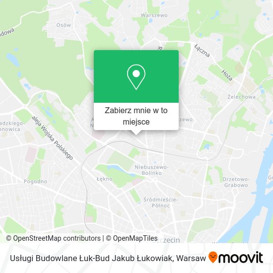 Mapa Usługi Budowlane Łuk-Bud Jakub Łukowiak