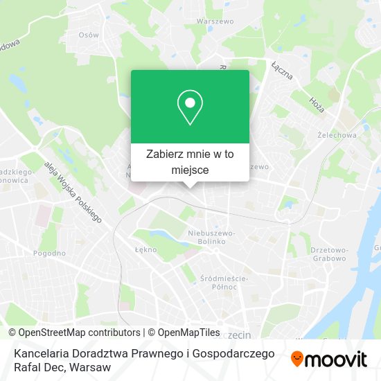 Mapa Kancelaria Doradztwa Prawnego i Gospodarczego Rafal Dec