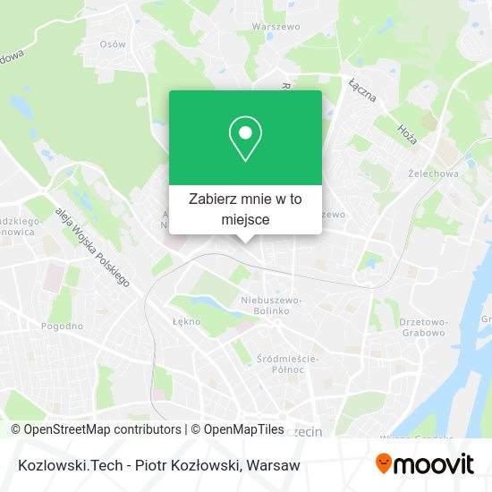 Mapa Kozlowski.Tech - Piotr Kozłowski