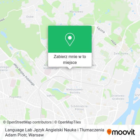 Mapa Language Lab Język Angielski Nauka i Tłumaczenia Adam Piotr