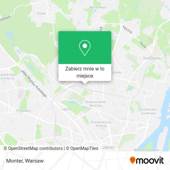 Mapa Monter