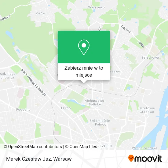 Mapa Marek Czesław Jaz