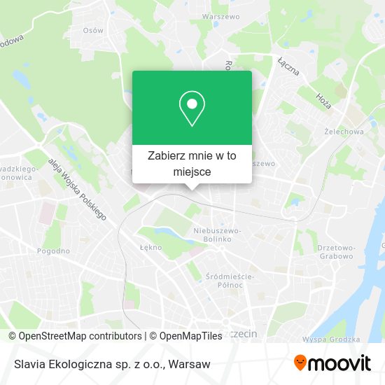 Mapa Slavia Ekologiczna sp. z o.o.