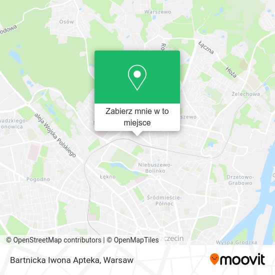 Mapa Bartnicka Iwona Apteka