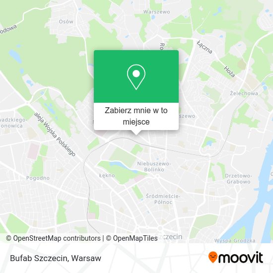 Mapa Bufab Szczecin