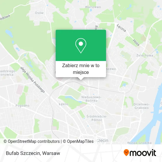 Mapa Bufab Szczecin