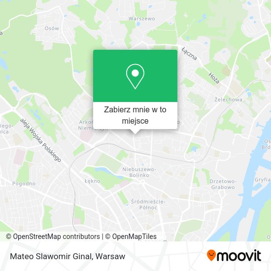 Mapa Mateo Slawomir Ginal