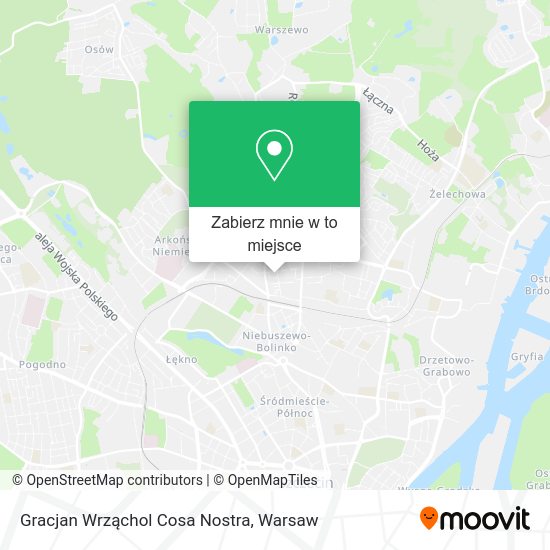 Mapa Gracjan Wrząchol Cosa Nostra