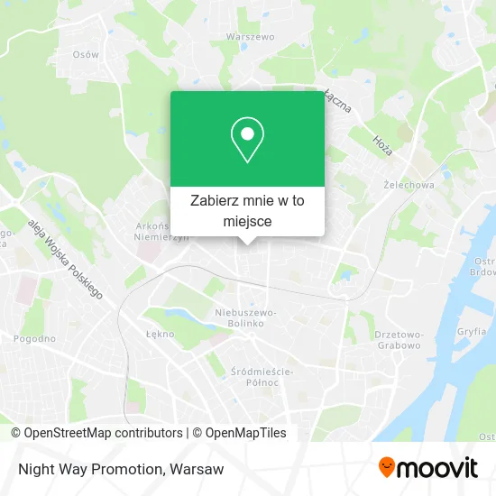 Mapa Night Way Promotion